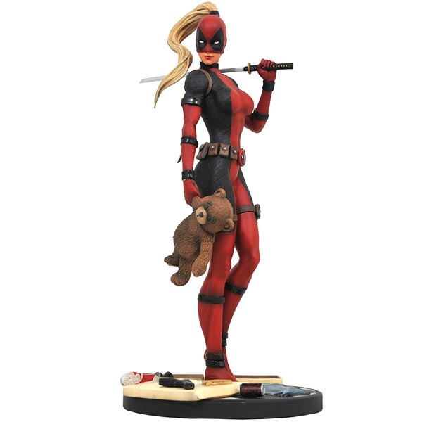 Szobor Marvel Premier Lady Deadpool Statue 30 cm Szobor Marvel Premier Lady Deadpool Statue 30 cm