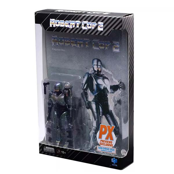 Figura SDCC 2021 Robocop 2 Robert Cop PX 1/18