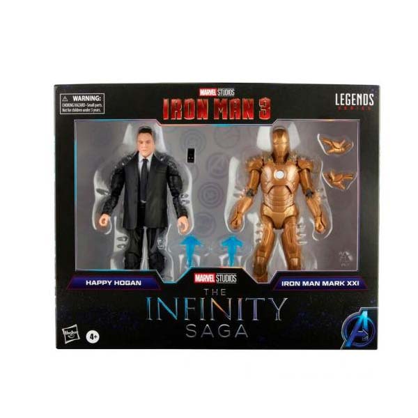 Figurák Legends Series Happy Hogan and Iron Man Mark 21 (Marvel) Figurák Legends Series Happy Hogan and Iron Man Mark 21 (Marvel)