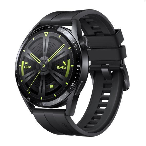 Huawei Watch GT3 46mm, active Fekete