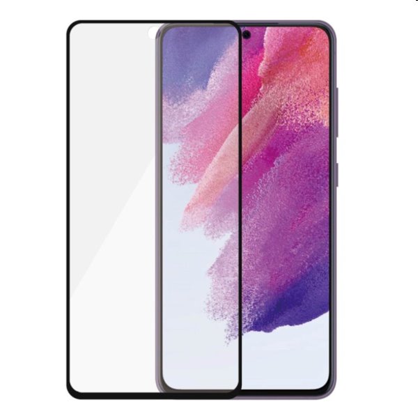 Védőüveg PanzerGlass Case Friendly AB for Samsung Galaxy S21 FE, fekete Védőüveg PanzerGlass Case Friendly AB for Samsung Galaxy S21 FE, fekete