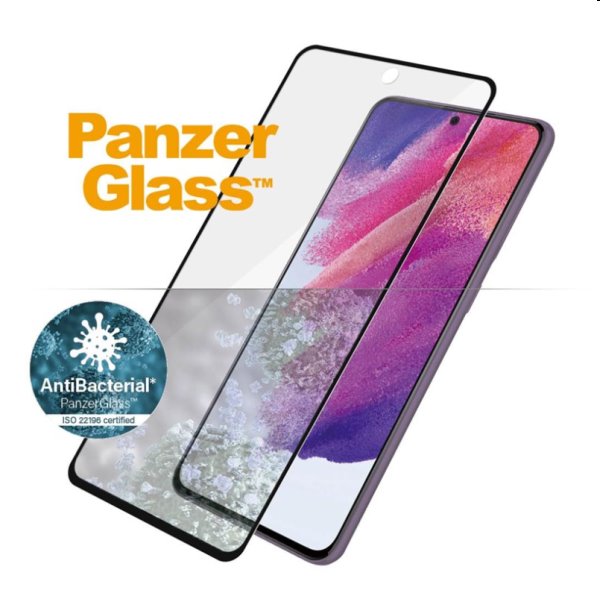 Védőüveg PanzerGlass Case Friendly AB for Samsung Galaxy S21 FE, fekete Védőüveg PanzerGlass Case Friendly AB for Samsung Galaxy S21 FE, fekete