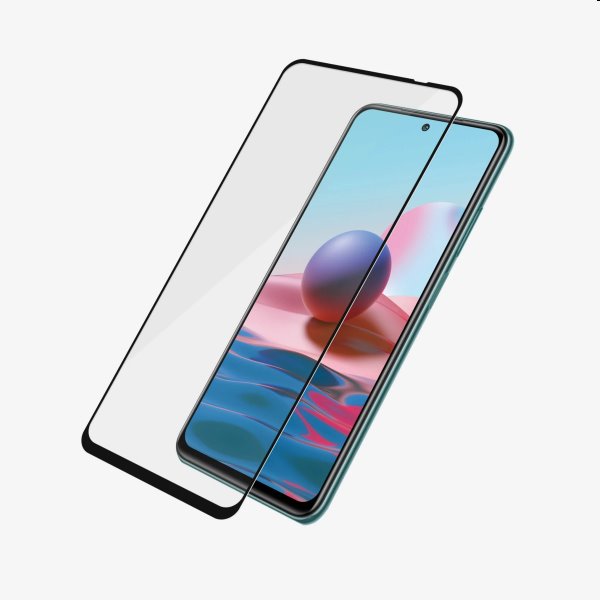 Temperált védőüveg PanzerGlass Case Friendly for Xiaomi Redmi Note 10/10S, black Temperált védőüveg PanzerGlass Case Friendly for Xiaomi Redmi Note 10/10S, black