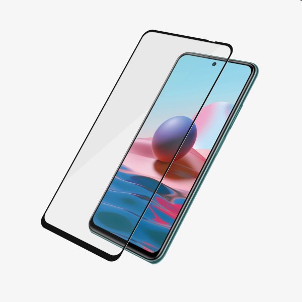 Temperált védőüveg PanzerGlass Case Friendly for Xiaomi Redmi Note 10/10S, black