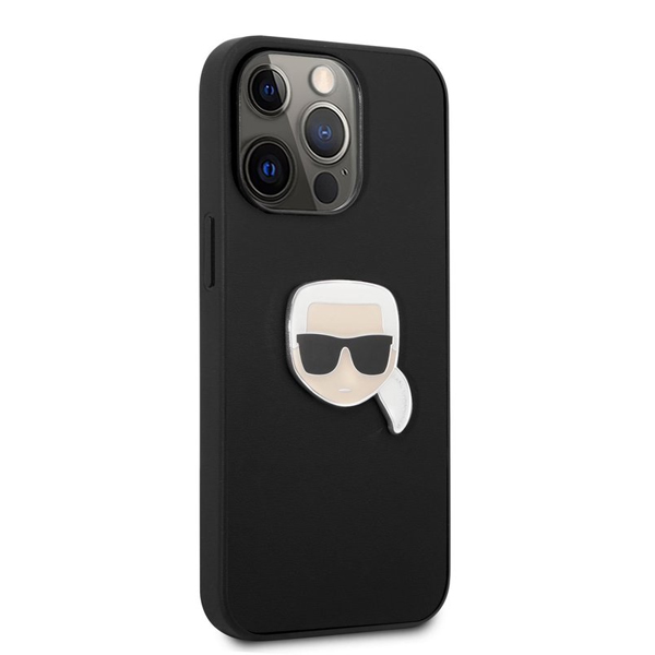 Tok Karl Lagerfeld TPU Choupette Head for iPhone 13 Pro, black Tok Karl Lagerfeld TPU Choupette Head for iPhone 13 Pro, black