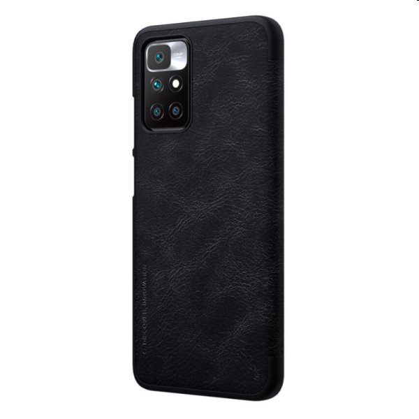 Nillkin Qin Book tok Xiaomi Redmi 10 számára, fekete Nillkin Qin Book tok Xiaomi Redmi 10 számára, fekete