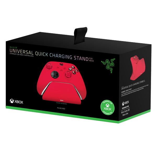 Razer Universal Quick Töltés állvány Xbox számára, pulse piros