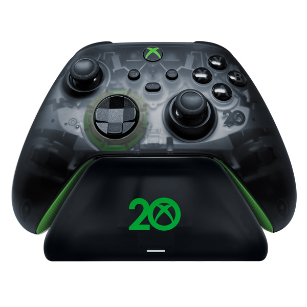 Razer Universal Quick Töltés állvány Xbox számára, Xbox 20th Anniversary (Limitált Kiadás) Razer Universal Quick Töltés állvány Xbox számára, Xbox 20th Anniversary (Limitált Kiadás)