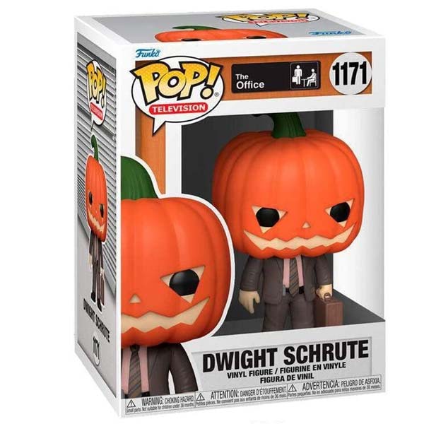 POP! TV: Dwight Schrute with Pumpkinhead (The Office)