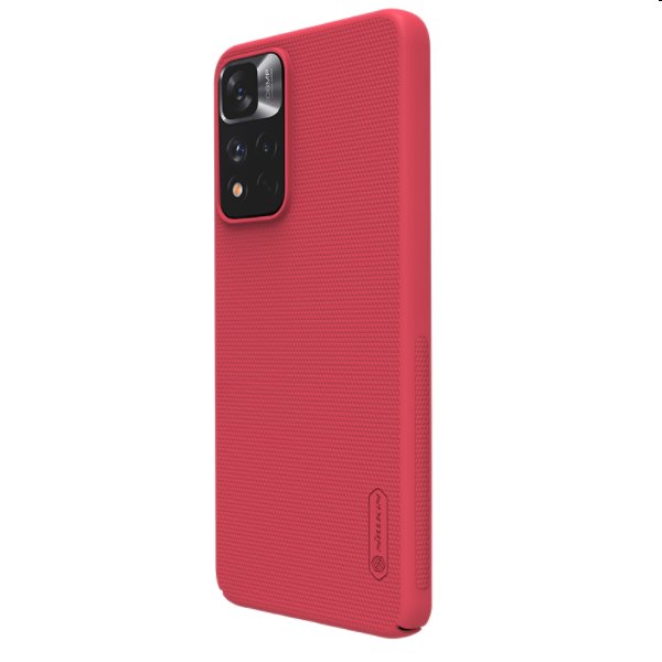 Tok Nillkin Super Frosted for Xiaomi Redmi Note 11 5G/Poco M4 Pro, piros Tok Nillkin Super Frosted for Xiaomi Redmi Note 11 5G/Poco M4 Pro, piros