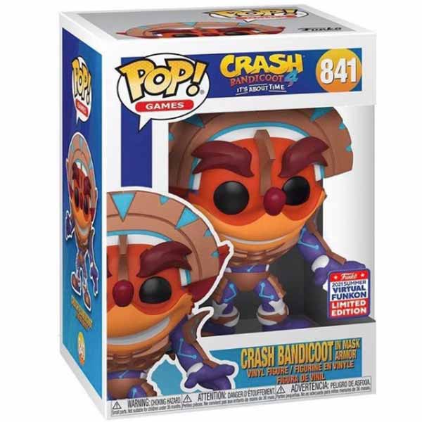 POP! Crash Bandicoot in Mask Armor (Crash Bandicoot) Limited Edition POP! Crash Bandicoot in Mask Armor (Crash Bandicoot) Limited Edition