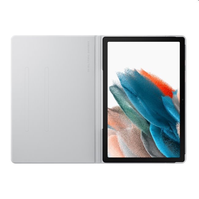 Tok Book Cover for Samsung Galaxy Tab A8 10.5 (2021), silver Tok Book Cover for Samsung Galaxy Tab A8 10.5 (2021), silver