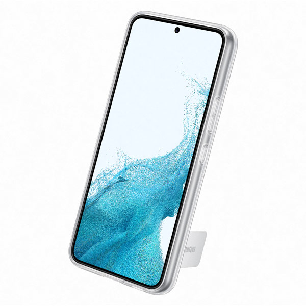 Tok Clear Standing Cover for Samsung Galaxy S22 Plus, transparent Tok Clear Standing Cover for Samsung Galaxy S22 Plus, transparent