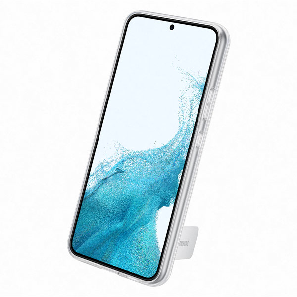 Tok Clear Standing Cover for Samsung Galaxy S22, transparent