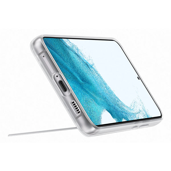 Tok Clear Standing Cover for Samsung Galaxy S22, transparent