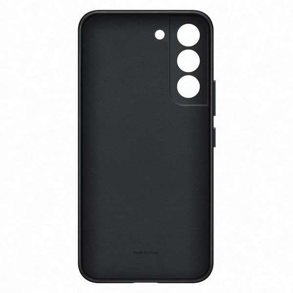 Tok Leather Cover Samsung Galaxy S22 számára, Fekete Tok Leather Cover Samsung Galaxy S22 számára, Fekete