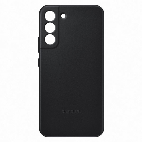 Tok Leather Cover for Samsung Galaxy S22 Plus, black