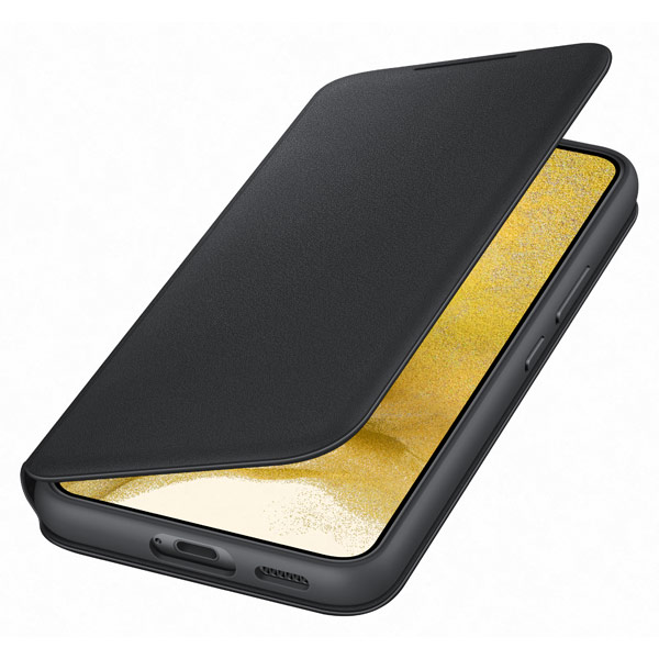 Tok LED View Cover for Samsung Galaxy S22, black