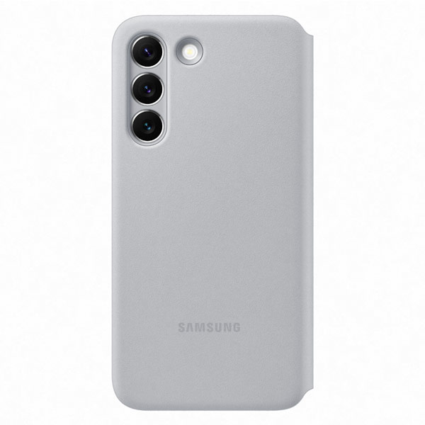 Tok LED View Cover for Samsung Galaxy S22, light gray