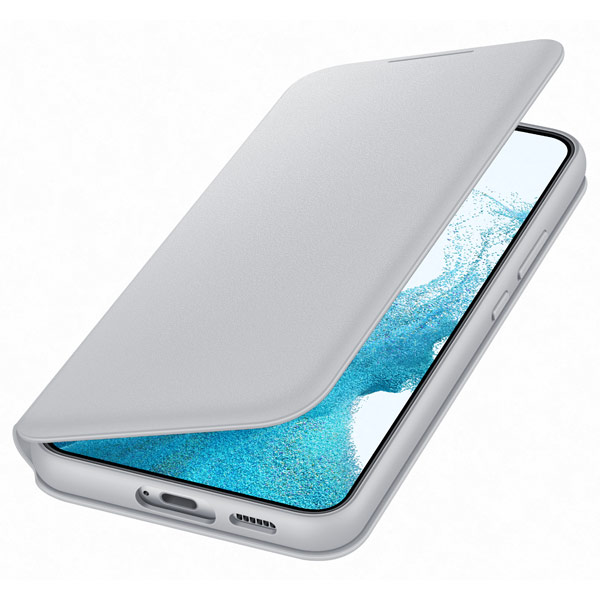 Tok LED View Cover for Samsung Galaxy S22 Plus, light gray Tok LED View Cover for Samsung Galaxy S22 Plus, light gray
