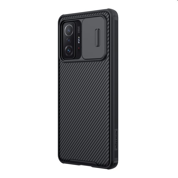Tok Nillkin CamShield Pro Xiaomi 11T/11T Pro számára, fekete Tok Nillkin CamShield Pro Xiaomi 11T/11T Pro számára, fekete