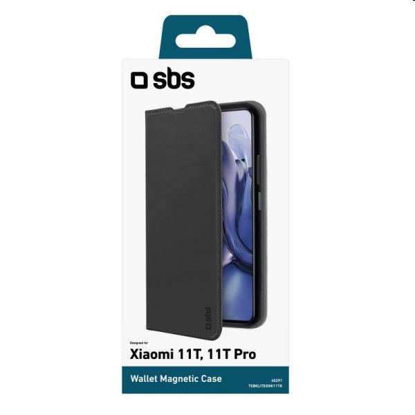Tok SBS Book Wallet Lite for Xiaomi 11T/11T Pro, fekete Tok SBS Book Wallet Lite for Xiaomi 11T/11T Pro, fekete