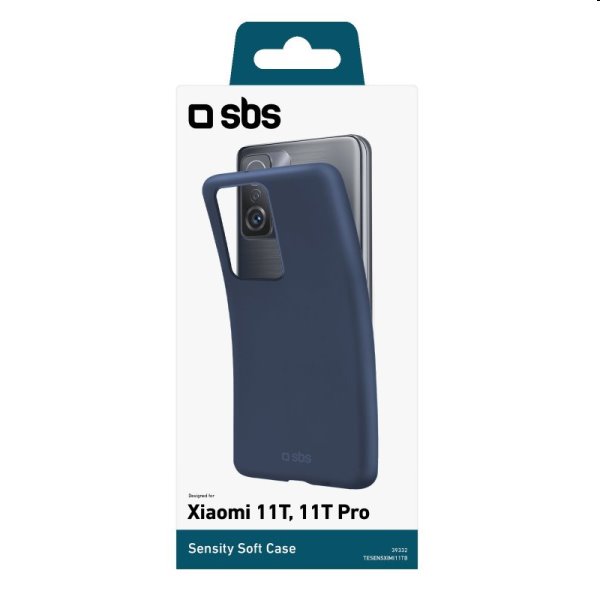 Tok SBS Sensity for Xiaomi 11T/11T Pro, kék Tok SBS Sensity for Xiaomi 11T/11T Pro, kék