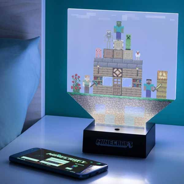 Lámpa Build a Level Light 140 stickers (Minecraft)