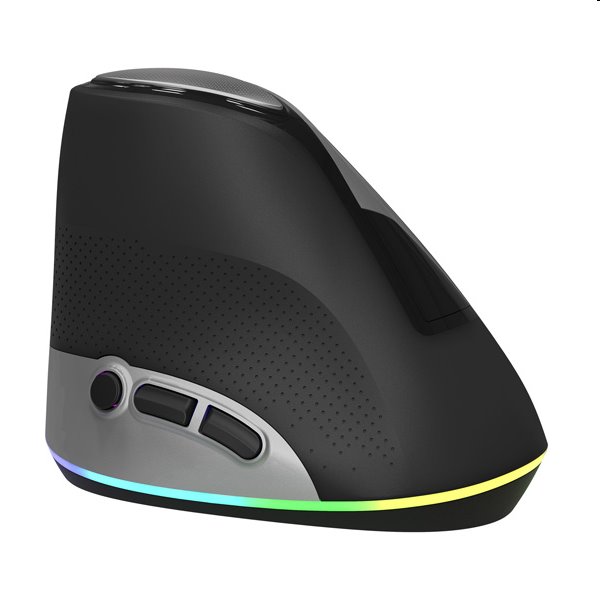 Marvo Egér M708W, 2400DPI, 2.4 [GHz], optikai, 7 gomb, vezeték nélküli, fekete, beépített akkumulátor, háttérvilágítás, ergonomiku