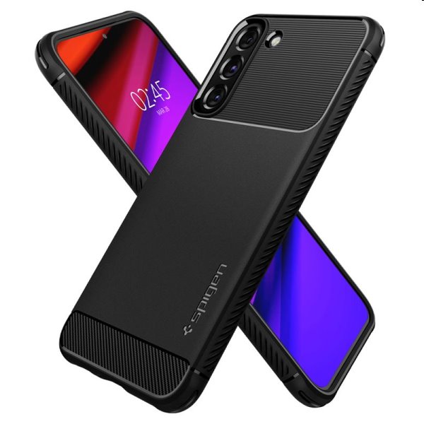 Tok Spigen Rugged Armor for Samsung Galaxy S22, fekete Tok Spigen Rugged Armor for Samsung Galaxy S22, fekete