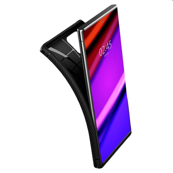 Tok Spigen Rugged Armor for Samsung Galaxy S22 Ultra, fekete Tok Spigen Rugged Armor for Samsung Galaxy S22 Ultra, fekete