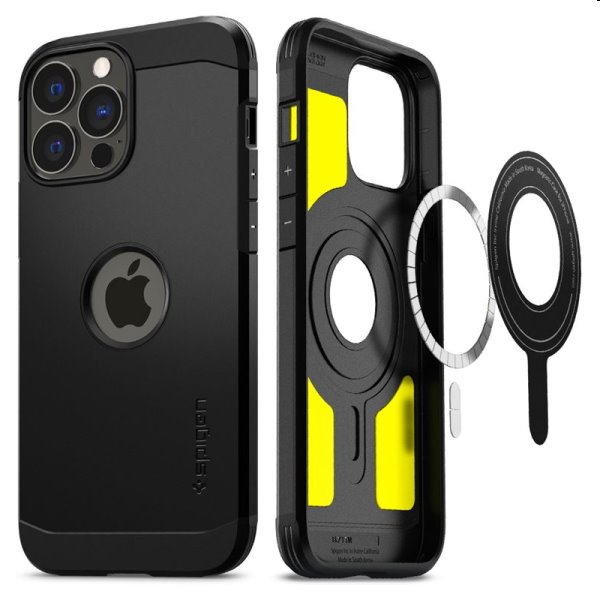 Tok Spigen Tough Armor Mag for Apple iPhone 13 Pro, fekete Tok Spigen Tough Armor Mag for Apple iPhone 13 Pro, fekete