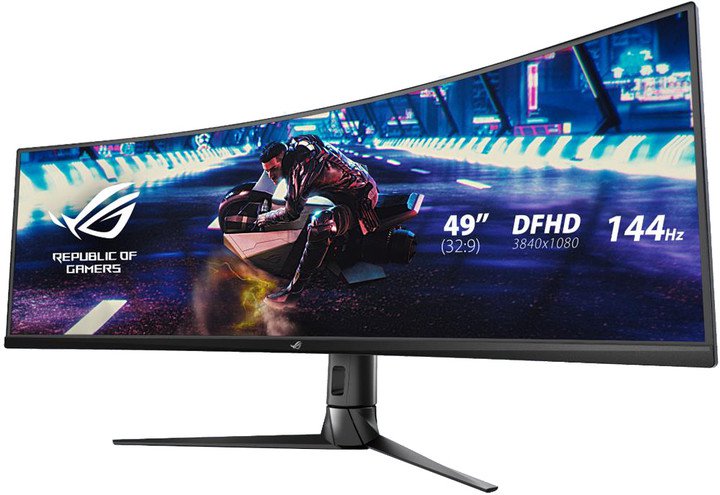 Játékos monitor ASUS ROG Strix XG49VQ 49" WLED