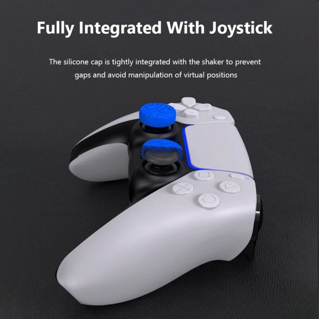 iPega P5029 PlayStation 4/5 vezérlősapka készlet, piros/kék iPega P5029 PlayStation 4/5 vezérlősapka készlet, piros/kék