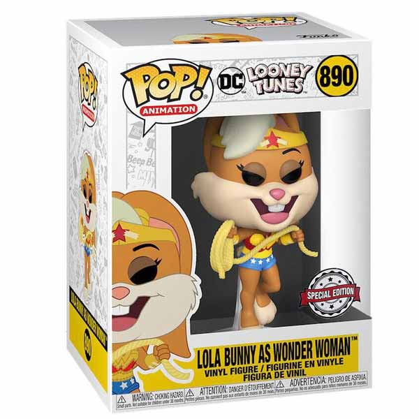 POP! Animation: Lola Bunny as Wonder Woman (Looney Tunes) Special Edition