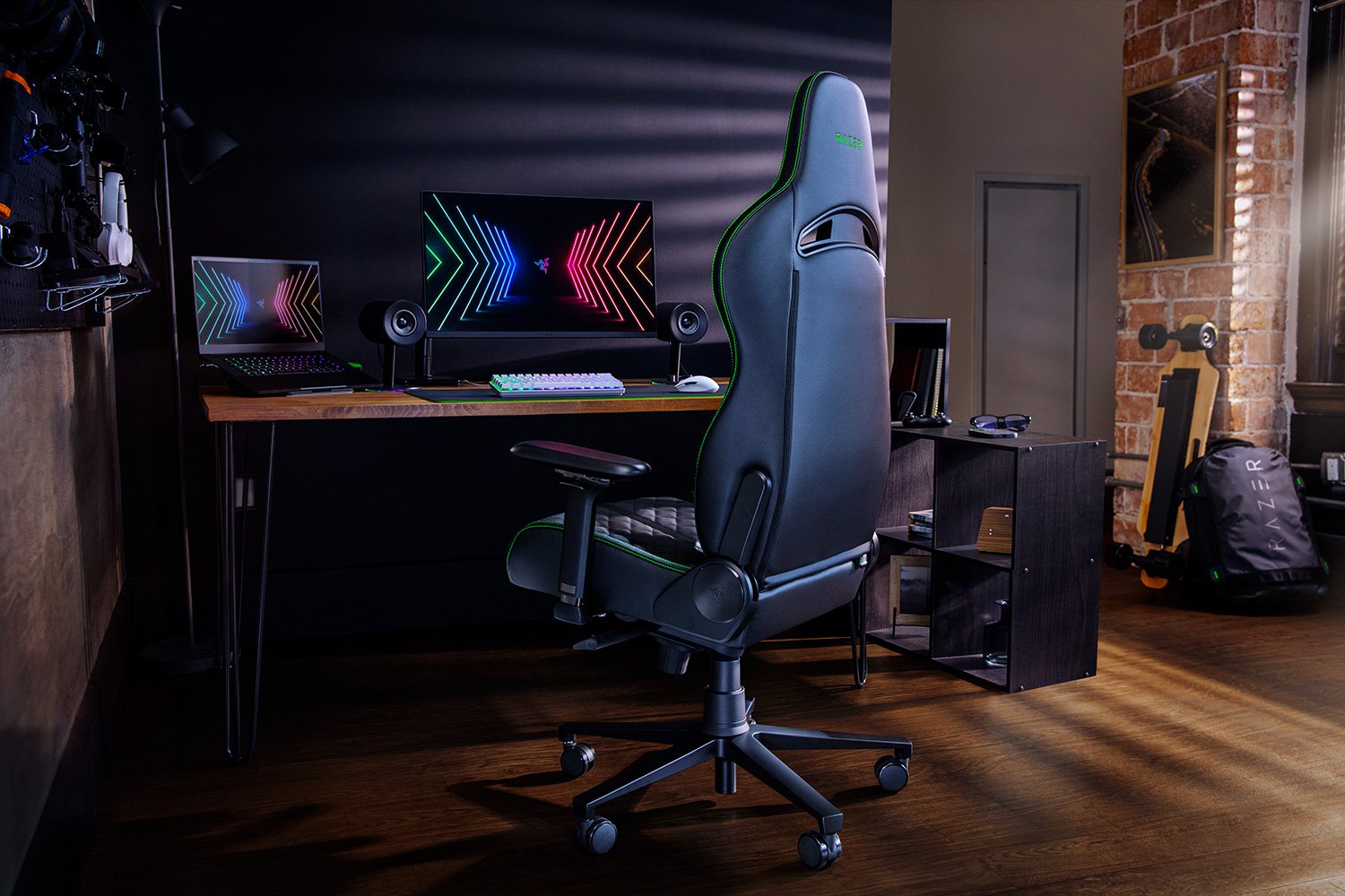 Razer Enki Gaming Chair, green