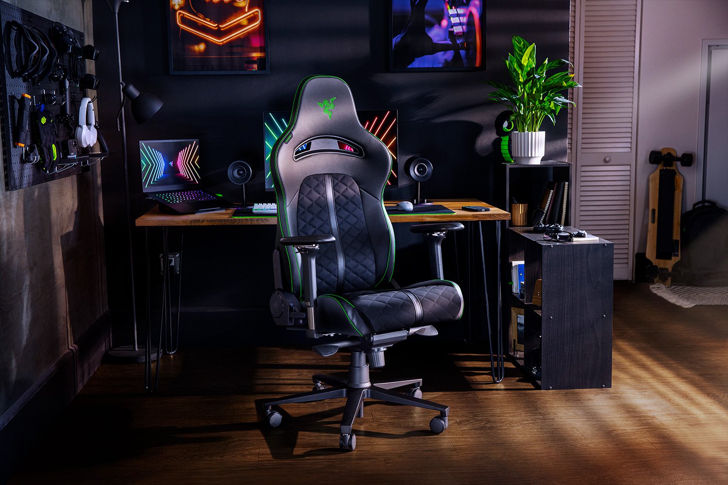 Razer Enki Gaming Chair, green