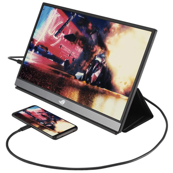 ASUS Hordozható Gamer monitor XG17AHPE 17" LED