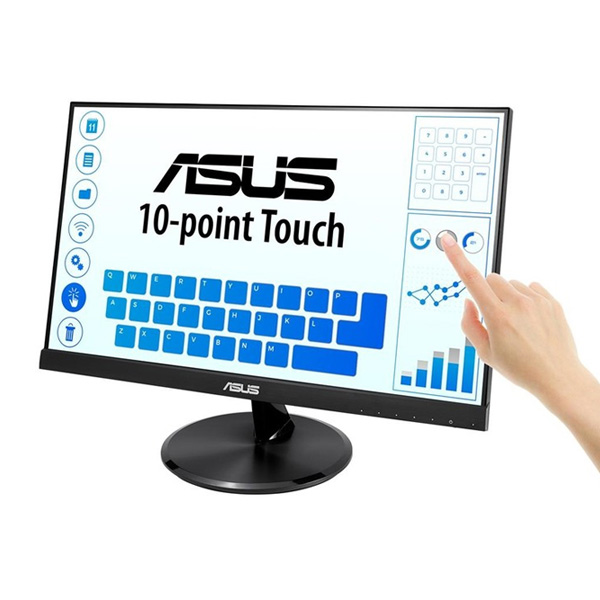 Érintőképernyős monitor ASUS VT229H 21,5" IPS FHD 1920x1080 16:9 60Hz 250cd 5ms HDMI VGA USB