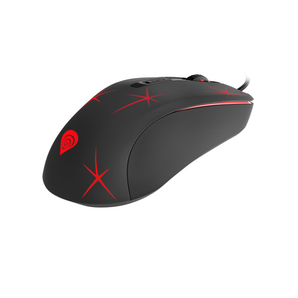Genesis Krypton 110 RGB Egér, fekete