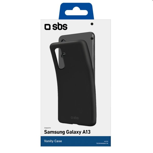 Tok SBS Vanity for Samsung Galaxy A13, fekete