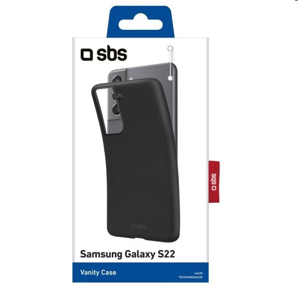 Tok SBS Vanity for Samsung Galaxy S22, fekete Tok SBS Vanity for Samsung Galaxy S22, fekete