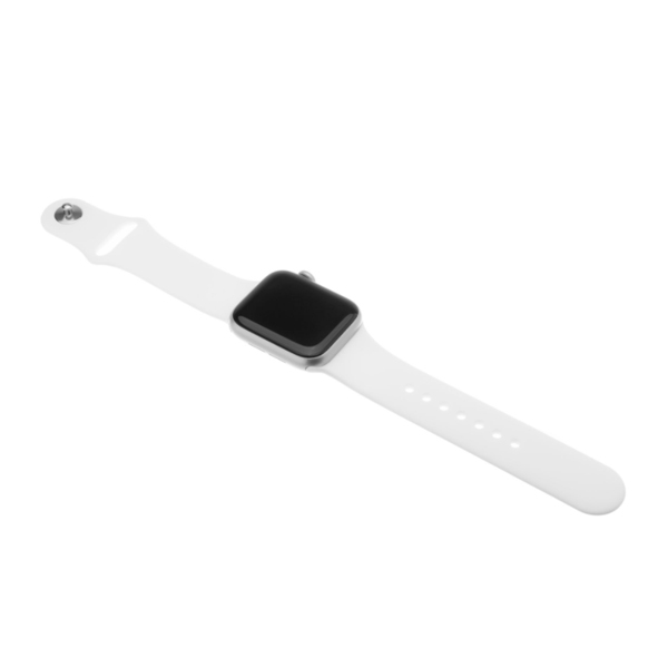 FIXED Szilikonszíj készlet for Apple Watch 42/44/45 mm, fehér