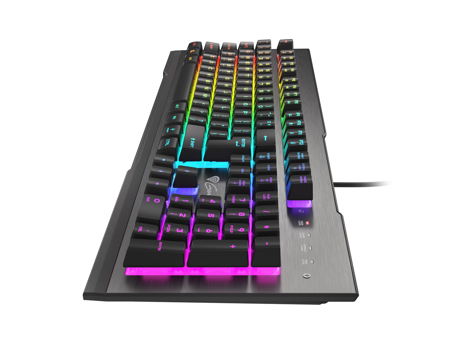 Genesis Rhod 500 RGB Billentyűzet CZ/SK layout