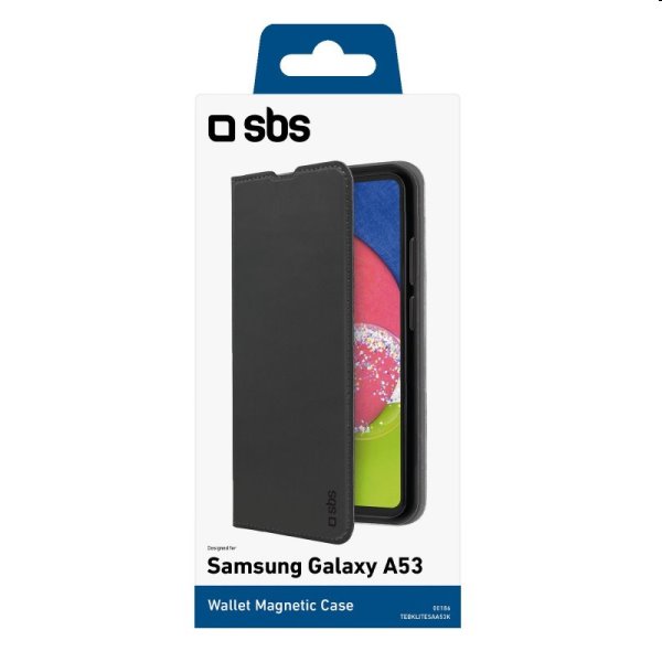 Tok SBS Book Wallet Lite for Samsung Galaxy A53, fekete