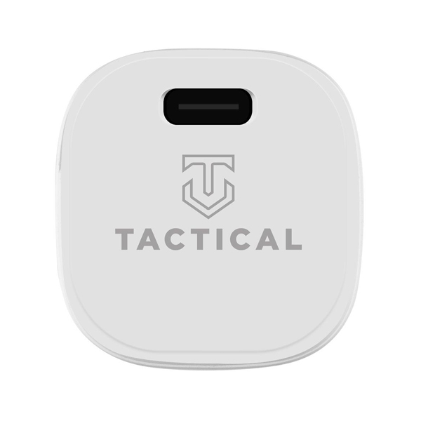 Utazótöltő Tactical Base Plug Mini 20 W, fehér