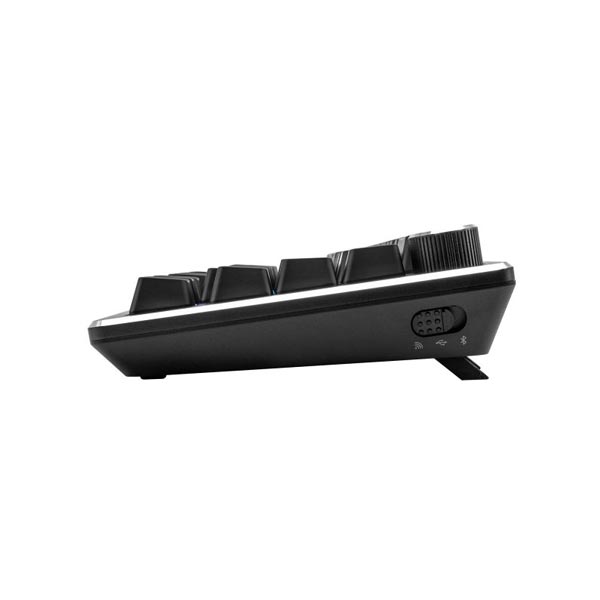 Cooler Master CK721 Mechanikus billentyűzet, TTC BROWN Switch, US layout, Fekete