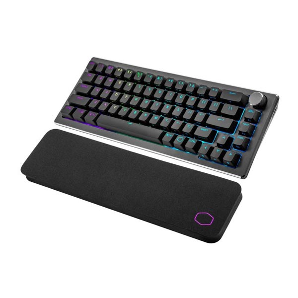 Cooler Master CK721 Mechanikus billentyűzet, TTC BROWN Switch, US layout, Fekete