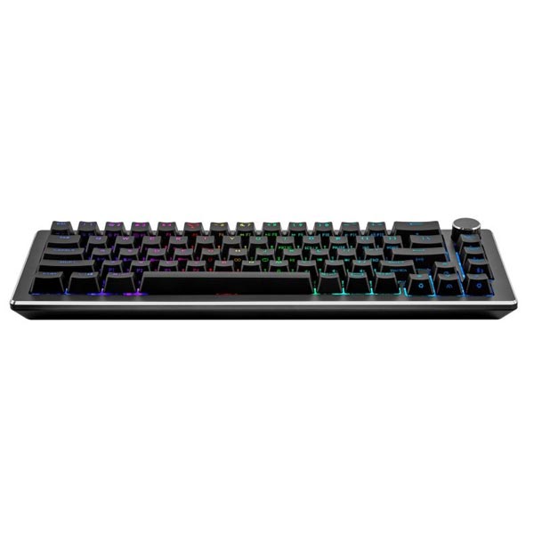Cooler Master CK721 Mechanikus billentyűzet, TTC BROWN Switch, US layout, Fekete