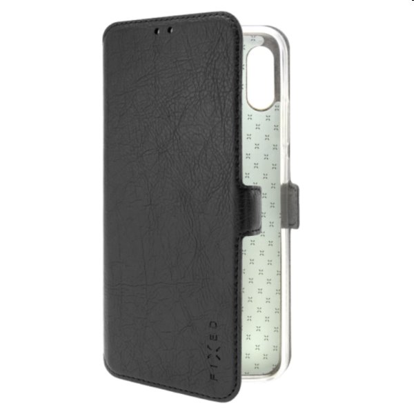 FIXED Topic Naptártok for Motorola Moto E7 Power/E7i Power, fekete FIXED Topic Naptártok for Motorola Moto E7 Power/E7i Power, fekete